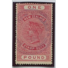 NUEVA ZELANDA Yv. F.P. 017 ESTAMPILLA USADA 65 €